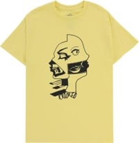 Krooked Two Face T-Shirt - cornsilk