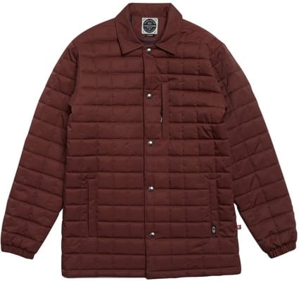 Airblaster Quilted Shirt Jack Jacket - mahogany - view large