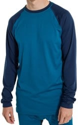 Burton Midweight X Base Layer Crewneck Shirt - lyons blue/dress blue