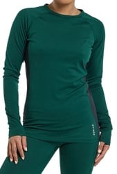 Burton Women's Midweight X Base Layer Crewneck Shirt - botanical garden