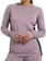 Burton Women's Midweight X Base Layer Crewneck Shirt - elderberry - alternate