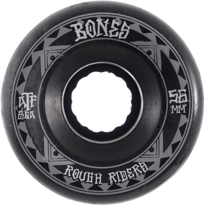 Bones ATF Rough Riders Cruiser Skateboard Wheels - runners black (80a) - view large