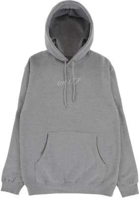 Unity Logo Emb Hoodie - heather grey - view large