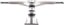 Gullwing Sidewinder II Longboard Trucks - 10" silver