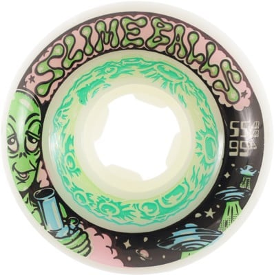 Slime Balls Saucers Skateboard Wheels - alien (99a) - view large
