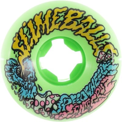 Slime Balls Vomit Mini II Skateboard Wheels - green (97a) - view large