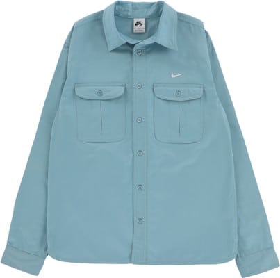 Nike SB Tanglin L/S Shirt - worn blue - view large