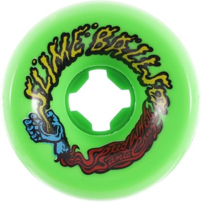Slime Balls Vomits Re-Issue Skateboard Wheels - green (95a) - view large