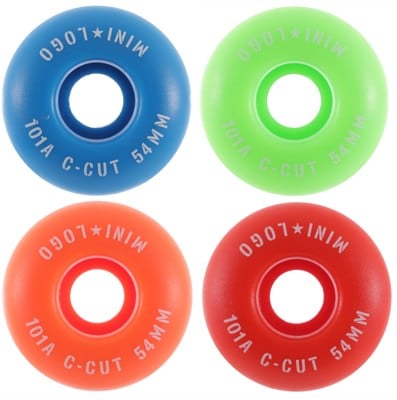 Mini Logo C-Cut Skateboard Wheels - assorted mix 2 (101a) - view large