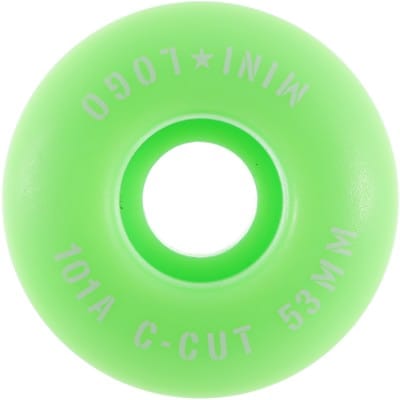 Mini Logo C-Cut Skateboard Wheels - green 2 (101a) - view large