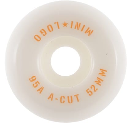 Mini Logo A-Cut Skateboard Wheels - white 2 (95a) - view large