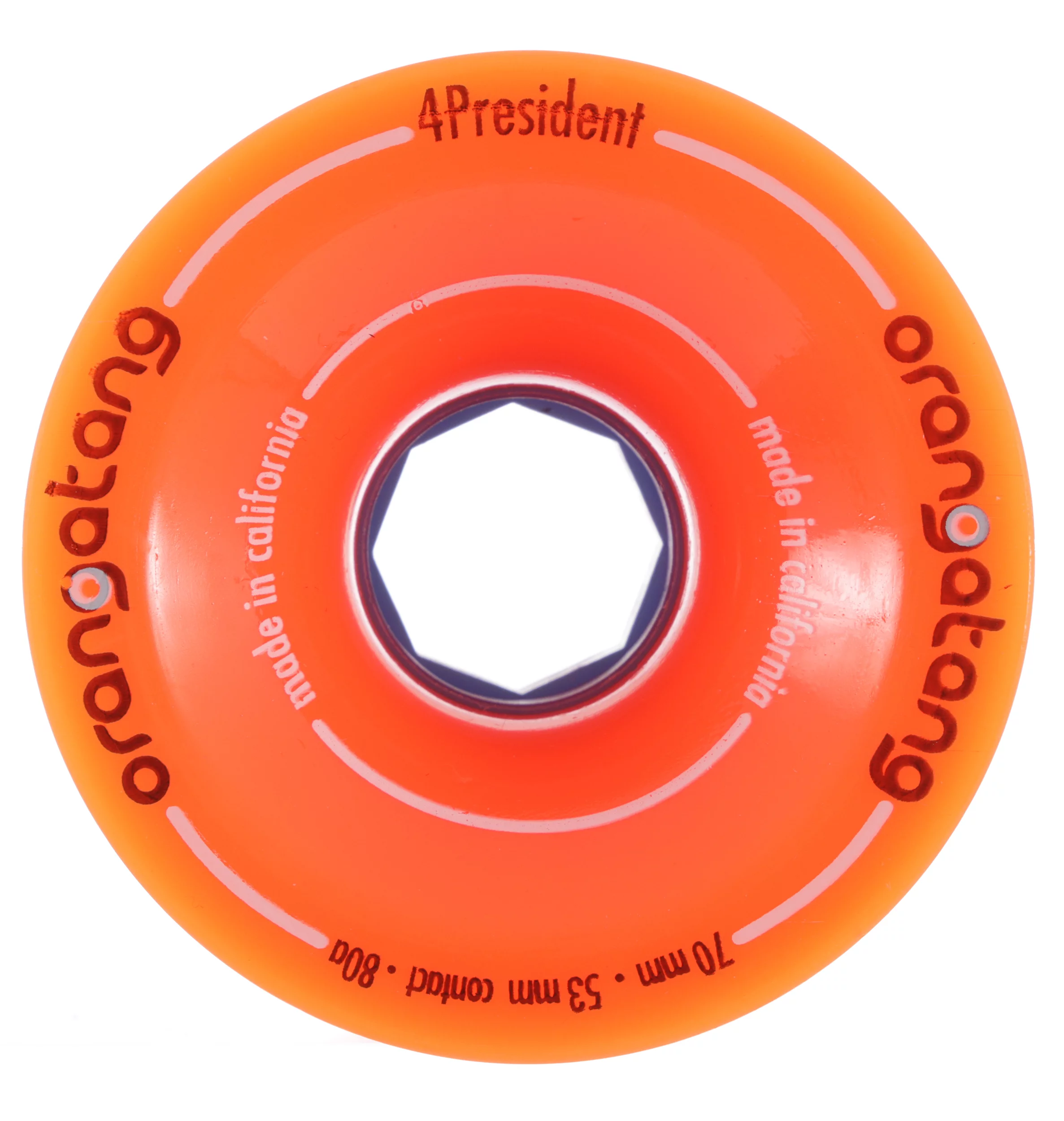 スケートボード Orangatang 4President 83a Orangatang 4President Longboard Wheels | 70mm 83A – Shop709.com