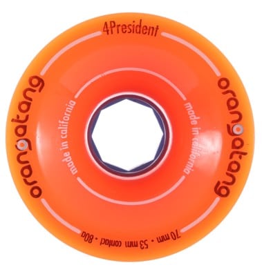Orangatang 4President Carving/Race Longboard Wheels - orange (80a) - view large