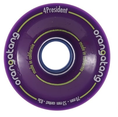 Orangatang 4President Carving/Race Longboard Wheels - purple (83a) - view large