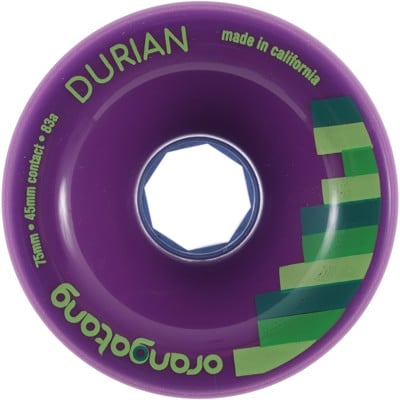 Orangatang Durian Freeride Longboard Wheels - purple (83a) - view large