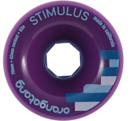 Orangatang Stimulus Freeride Longboard Wheels - purple (83a) - view large