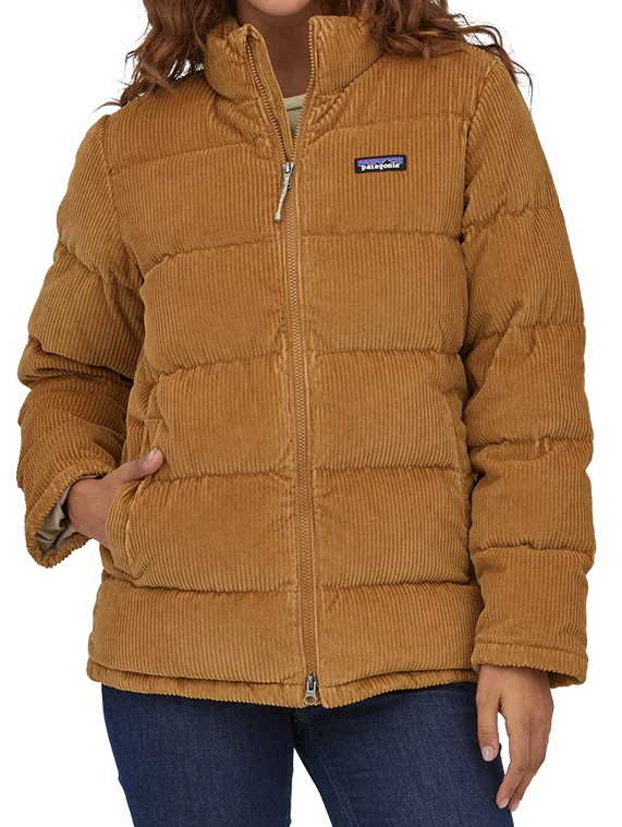 Patagonia Women's Cord Fjord Coat Jacket - nest brown | Tactics