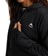 Burton Women's Oak Pullover Hoodie - true black heather - detail