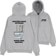 Brother Merle Lawn Chair Zip Hoodie - heather grey