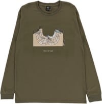 Brother Merle Vert Ramp L/S T-Shirt - military green