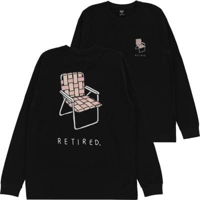 Brother Merle Lawn Chair L/S T-Shirt - black - view large