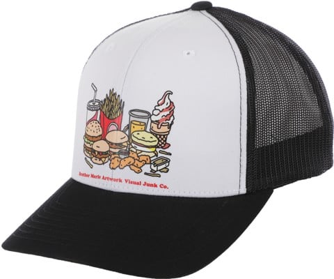 Brother Merle Think Big Trucker Hat - black/white - view large