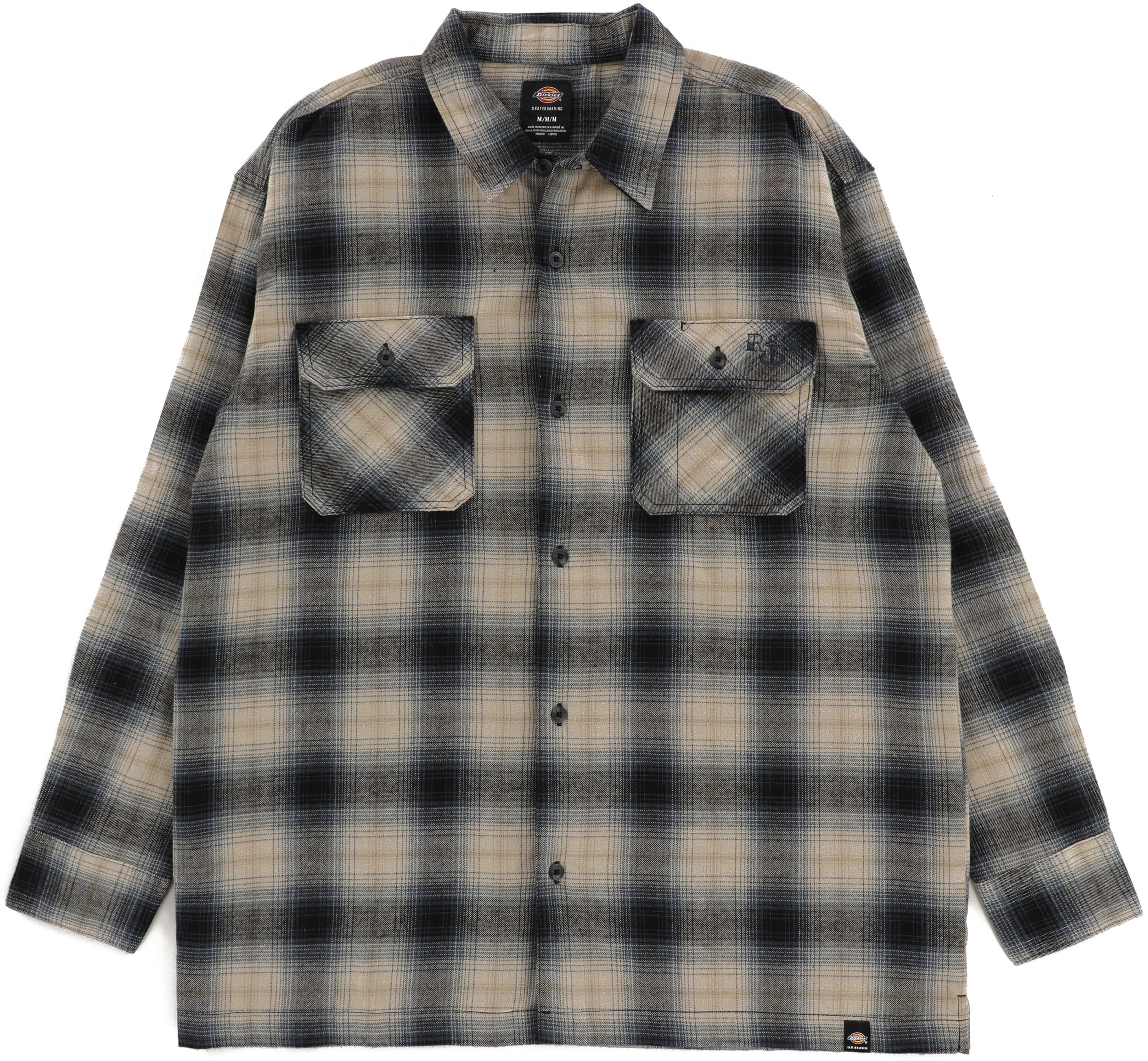 Dickies Ronnie Sandoval Flannel Shirt - blue ombre plaid | Tactics