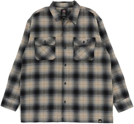 Dickies Ronnie Sandoval Flannel Shirt - blue ombre plaid - view large