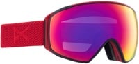 Anon M4S Toric Goggles + MFI Face Mask & Bonus Lens - red/perceive sunny red + perceive cloudy burst lens