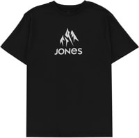 Jones Truckee Frontside Print Organic T-Shirt - black