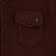 Jones December Recycled Fleece L/S Shirt - vulcan red - front detail