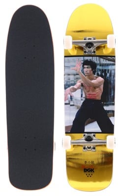 DGK Bruce Lee Like Echo 9.0 Complete Cruiser Skateboard - foil - view large