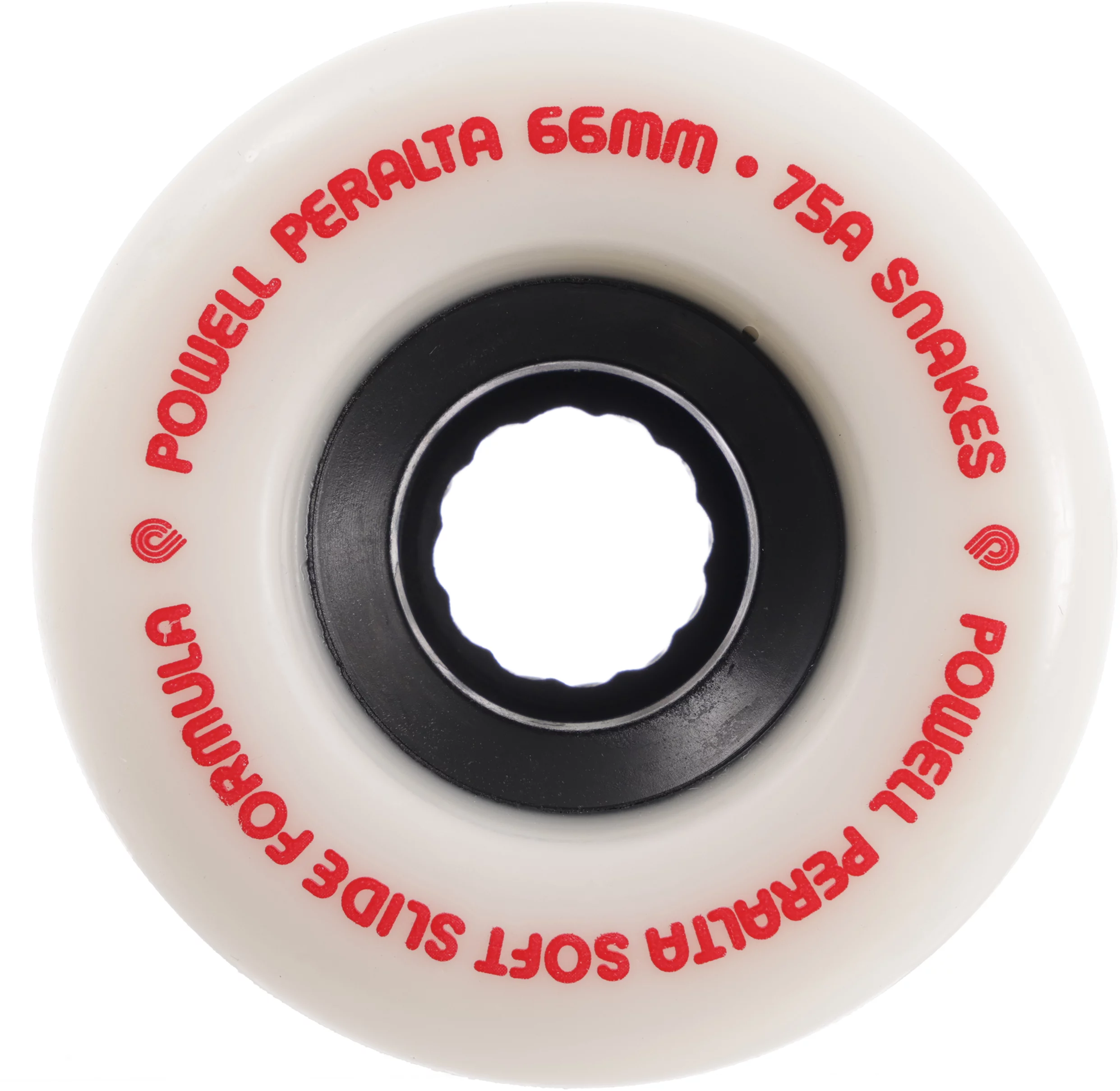 スケートボード Powell Peralta Snakes Cruiser Wheels Powell Peralta Snakes Cruiser Skateboard Wheels - white v2