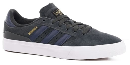 Adidas Busenitz Vulc II Skate Shoes - carbon/legend ink/gold metallic - view large