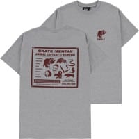 Skate Mental S.M.A.C. T-Shirt - heather grey