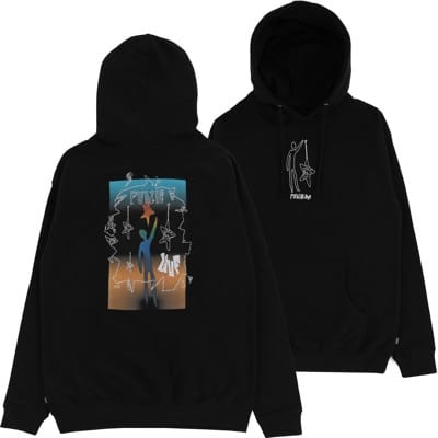 Public HUF x Public Star Hoodie - black - view large