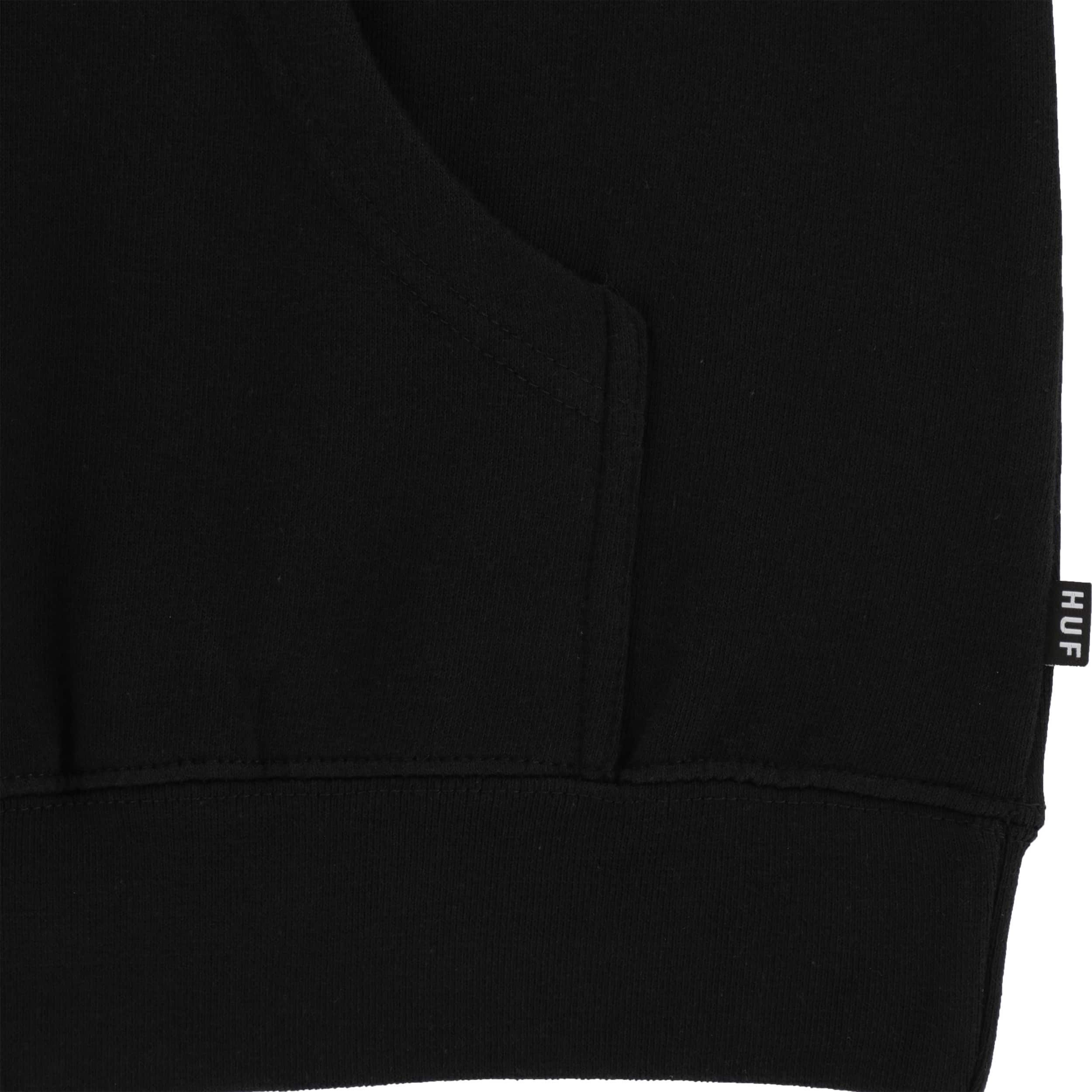 Public HUF x Public Star Hoodie - black | Tactics