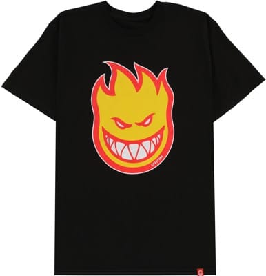 Spitfire Bighead Fill T-Shirt - black/gold/red - view large