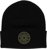 Spitfire Classic 87' Swirl Patch Beanie - black/olive