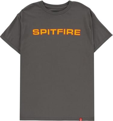 Spitfire Classic 87' T-Shirt - charcoal/gold/red - view large