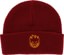 Spitfire Bighead Beanie - dark red/gold