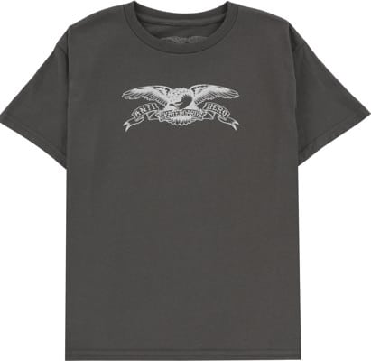 Anti-Hero Kids Basic Eagle T-Shirt - charcoal/white tinted - view large