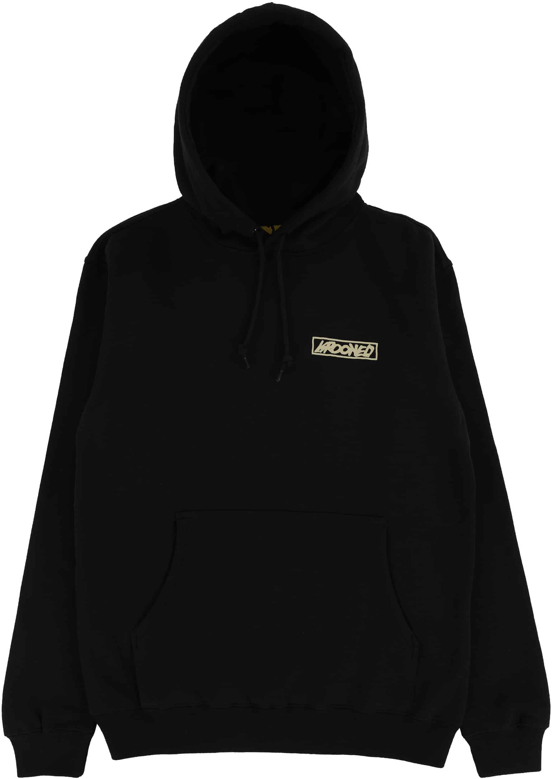 Krooked Moonsmile Raw Hoodie black/cream Tactics