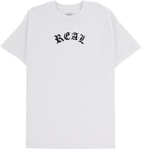 Real Script T-Shirt - white/black