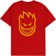 Spitfire Bighead T-Shirt - red/gold print