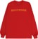 Spitfire Classic 87' L/S T-Shirt - red/gold/red