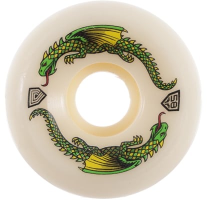 Powell Peralta Dragon Formula Rat Bones II Skateboard Wheels - off white (93a) - view large