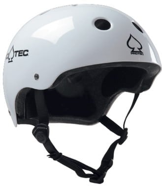 ProTec Classic Certified EPS Skate Helmet - gloss white - view large