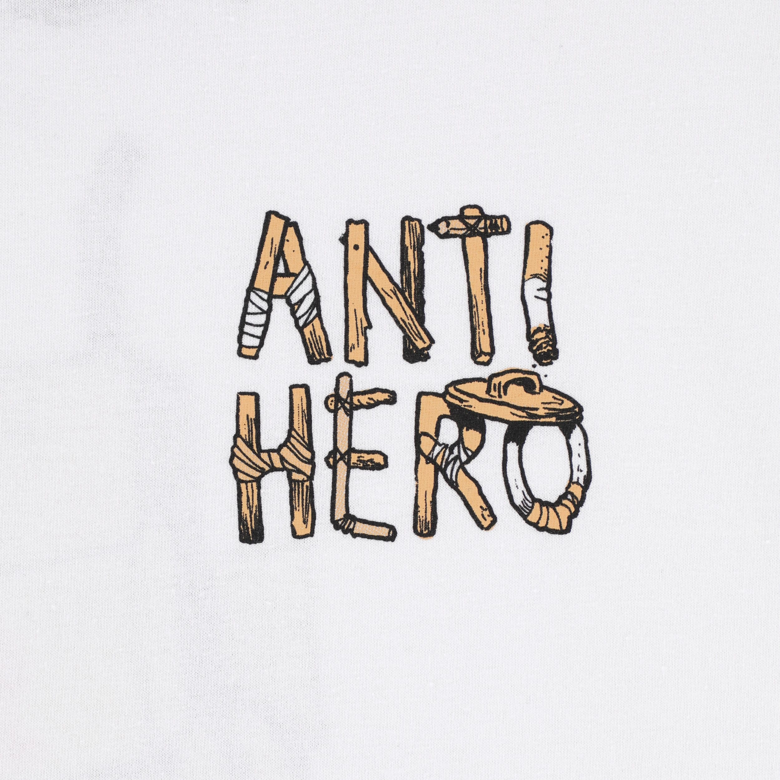 Anti-Hero Cardboard Condo T-Shirt - white | Tactics