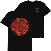 Spitfire Classic Swirl Overlay T-Shirt - black/red/gold